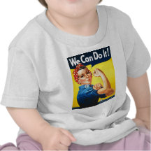 Vi kan göra det! Rosie riveteren T Shirt