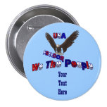 Vi som folket personifierade politiskt, knäppas kl pins