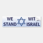 Vi står med Israel Bildekaler