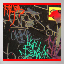 vibrerande grafittitryck posters