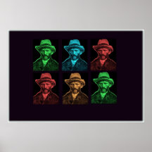 Vicent Van Gogh Collage Print