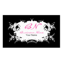 Victorian Business Card Tarjeta De Visita