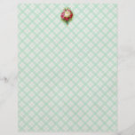 Victorian Scrapbooking/stationärt papper Flyg Blad