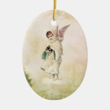 Victorianängelprydnad Julgranskulor