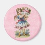 Victorianblommigtängel Kylskåpmagneter