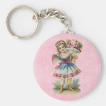 Victorianblommigtängel Nyckelring