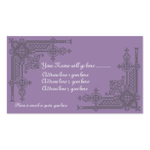 VictorianFretworkvisitkort