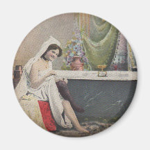 Victoriankvinnabadning Magneter