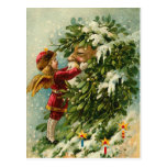 VictorianSanta vykort