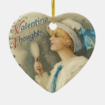 Victorianvalentinprydnad Juldekoration