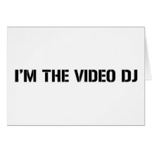 Video DJ Hälsnings Kort