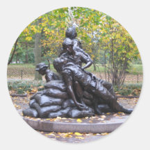 Vietnam kvinna minnesmärke, Washington D.C. Klistermärke