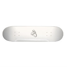 Vigselringar/förlovningsringar Skate Board Deck