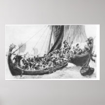 Viking frakter affisch