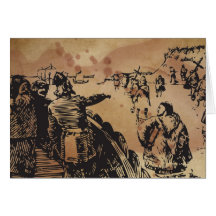Viking Heimskringla Ormen Korte hälsningkort