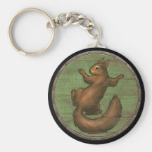 Viking skyddar Keychain - Ratatoskr Nyckelringar