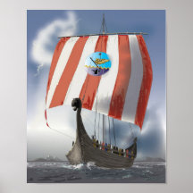 VikingShip Posters