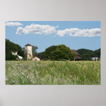 "Vildblommalantgård ", Affischer