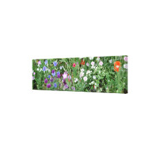 Vildblommapanel Canvasdukar Med Gallerikvalitet