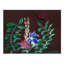 Vildblommor Vykort