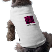 Vildhund tröja med rosa sebra