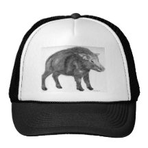 Vildsvin defensiv Stance Trucker Kepsar