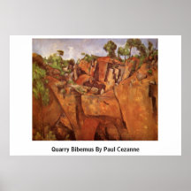 Villebråd Bibemus av Paul Cezanne Affischer