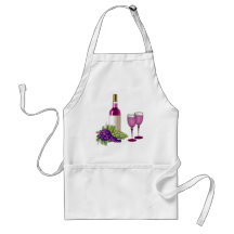 Vin & druvarostat bröd förkläde