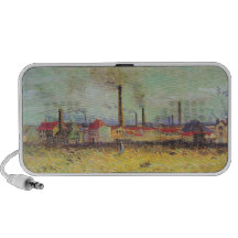 Vincent Van Gogh - fabriker på Asnieres PC Högtalare