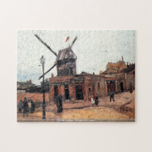 Vincent Van Gogh - Le Moulin de laGalette pussel