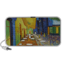 Vincent Van Gogh - nattterrassmålning Mini Högtalare