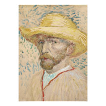 Vincent van Gogh - Self-portrait Personalized Invite