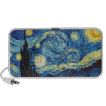 Vincent Van Gogh - Starry natt Notebook Högtalare