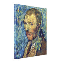 Vincent Willem Van Gogh - självporträtt Sträckt Canvastryck