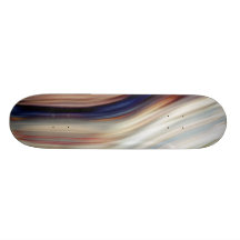 vinka med blått, obetitlat skateboard