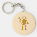 Vinka monkey.en nyckelringar