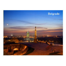 vinnare för vykortBelgrade monument