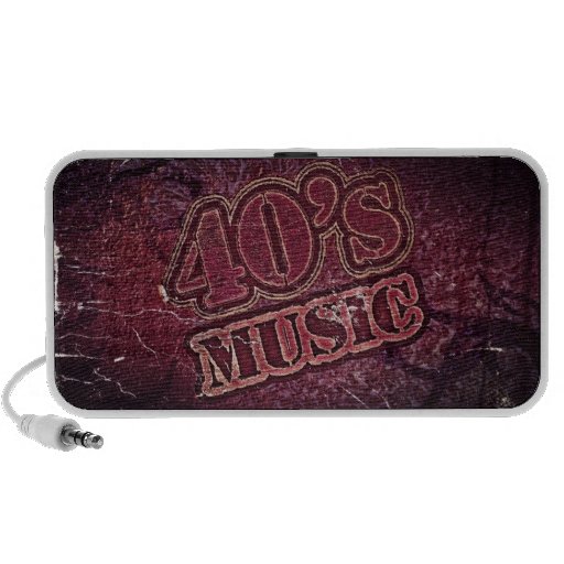 Vintage40-talmusik - doodle högtalare