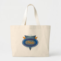 Vintage 1966 tote bag