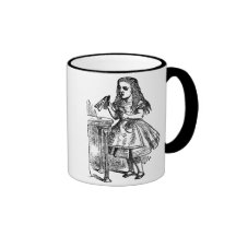 Vintage Alice dricker mig Mugg