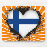 Vintage älskar jag Finland Mus Mattor