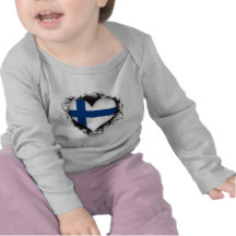 Vintage älskar jag Finland Tshirts