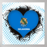 Vintage älskar jag Oklahoma Posters