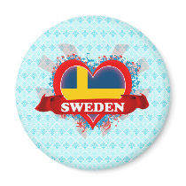 Vintage älskar jag sverige