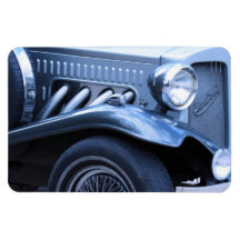 Vintage car #1 rektangulära magneter