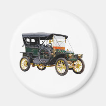 Vintage carmagnet magneter för kylskåp
