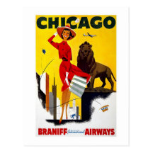 Vintage Chicago Vykort