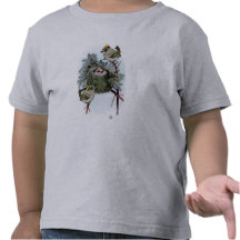 Vintage Guld--krönad Kinglet T Shirt