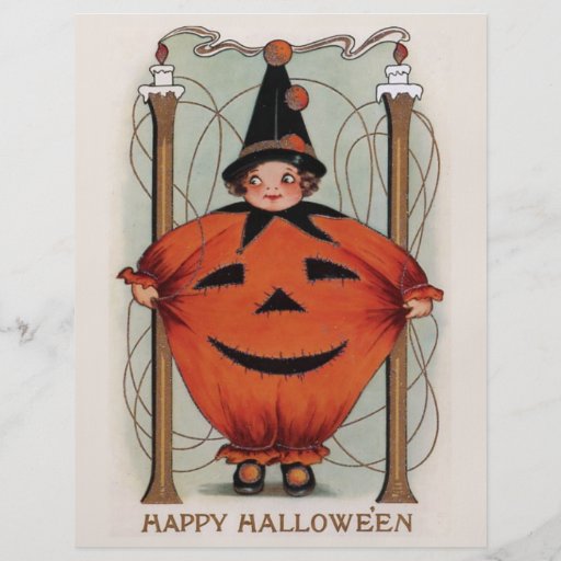 Vintage Halloween Custom Flyer