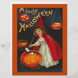 Vintage Halloween Personliga Flygblad